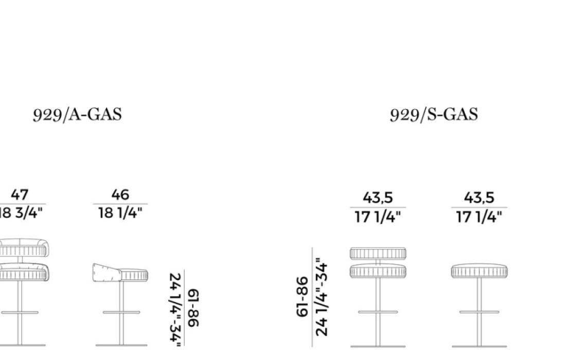 Барный стул от фабрики Potocco модель PLISSÉ 