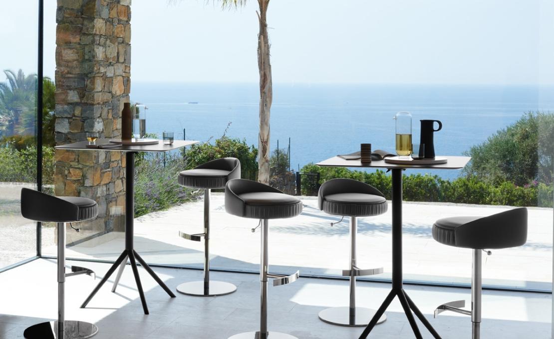 Барный стул от фабрики Potocco модель PLISSÉ 