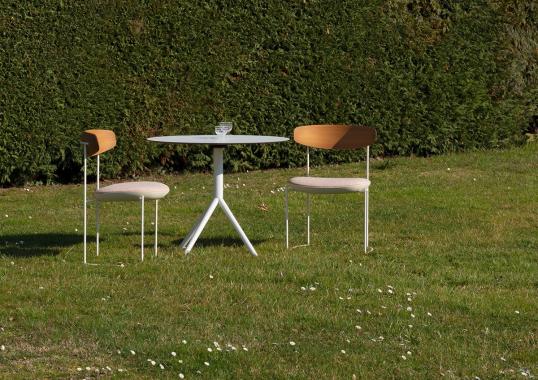 Уличный стол от фабрики Potocco модель OTX HIGH TABLE