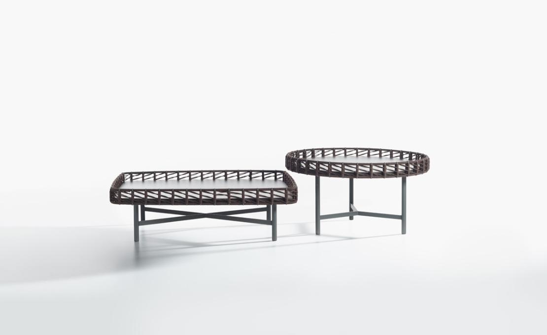 Журнальный столик от фабрики Potocco модель ROPU OUTDOOR 