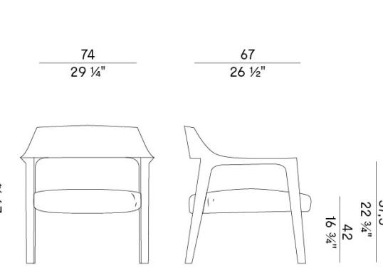 Кресло Potocco 906/PLI image 2