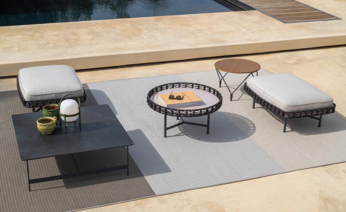 Журнальный столик от фабрики Potocco модель ROPU OUTDOOR 