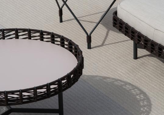 Журнальный столик от фабрики Potocco модель ROPU OUTDOOR 