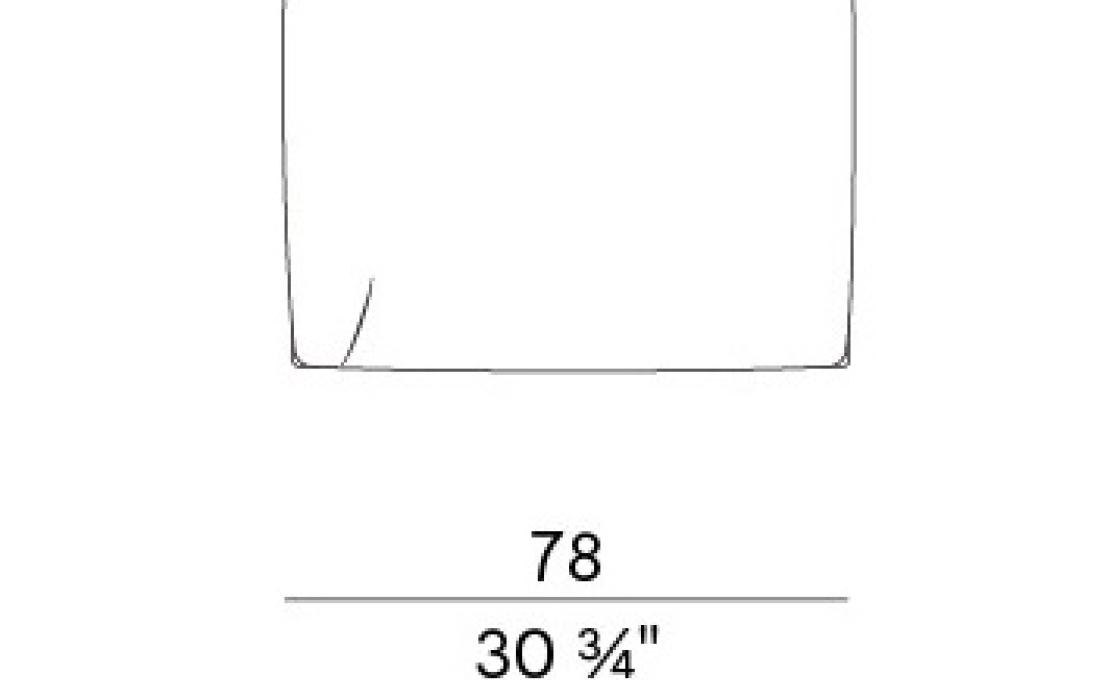 Уличный пуф от фабрики Potocco модель 960/O Pouf Soul Potocco