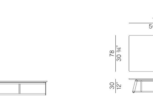 Уличный стол Potocco SOUL COFFEE TABLE image 2