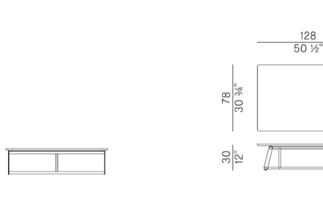 Уличный стол от фабрики Potocco модель SOUL 