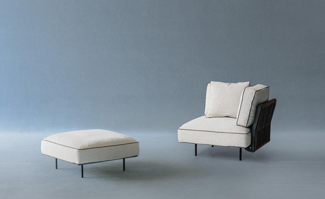 Уличный пуф от фабрики Potocco модель 960/O Pouf Soul Potocco