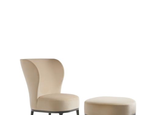 Кресло Potocco 841/P Spring Armchair Bergère image 3