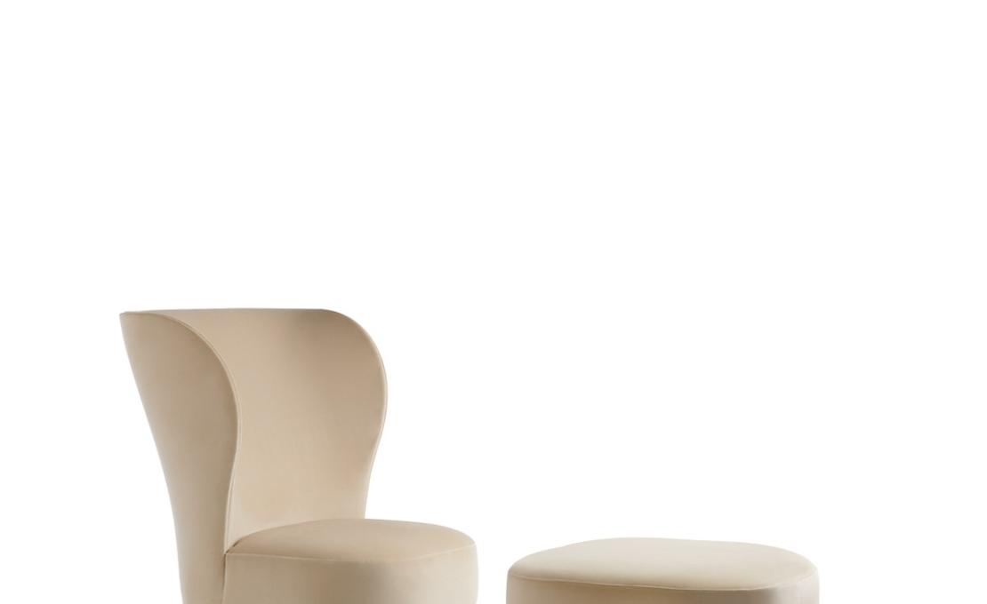 Кресло от фабрики Potocco модель 841/P Spring Arm Bergère