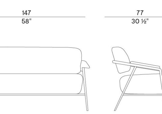 Диван Potocco 909/D Stay Sofa image 2