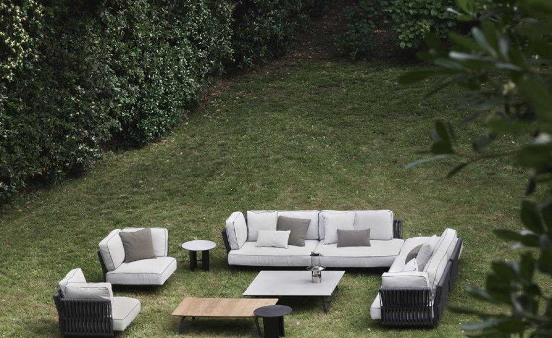 Уличный диван от фабрики Potocco модель SOUL SOFA POTOCCO