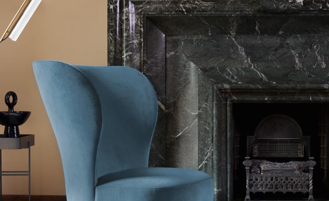 Кресло от фабрики Potocco модель 841/P Spring Arm Bergère