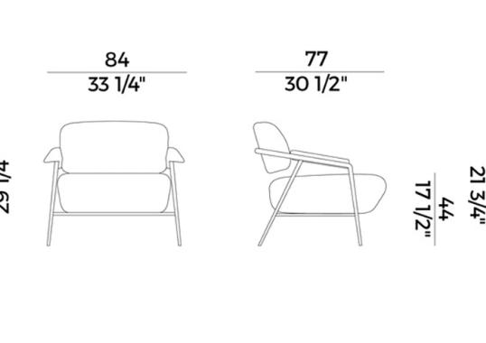 Кресло Potocco 909/PL image 2