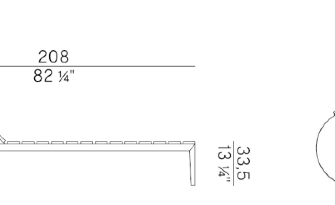 Шезлонг уличныйот фабрики Potocco модель 895/D-RECL