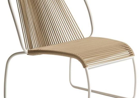 Кресло уличное Potocco 945/L Tibes Lounge Armchair image 1