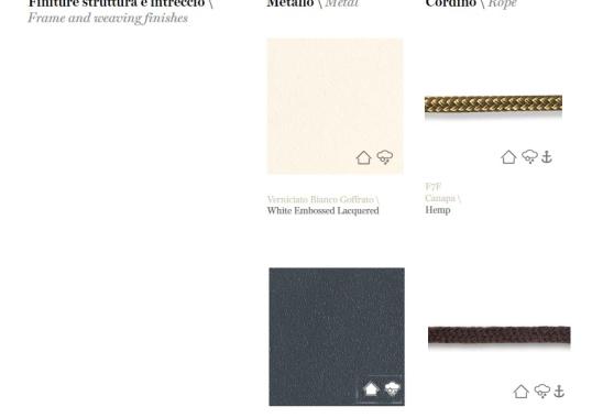 Кресло уличное Potocco 945/L Tibes Lounge Armchair image 3