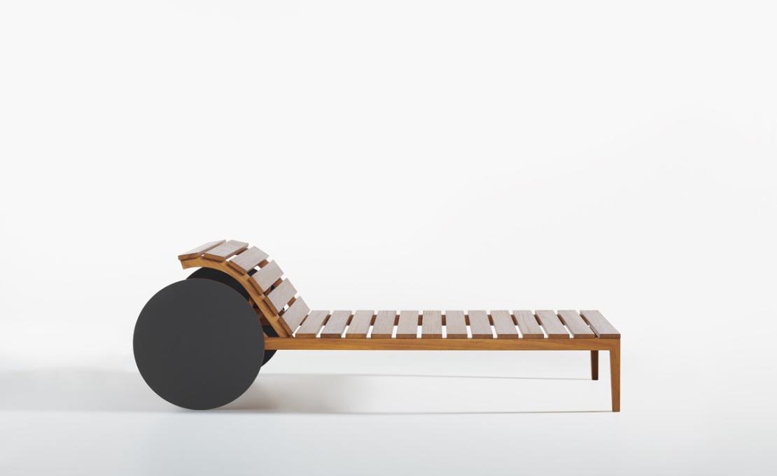 Шезлонг уличныйот фабрики Potocco модель 895/D-RECL