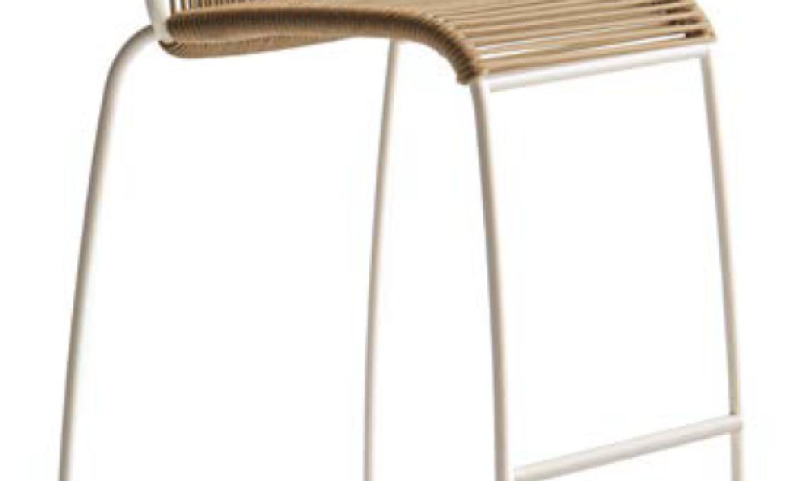 Уличный барный стул от фабрики Potocco модель TIBES 