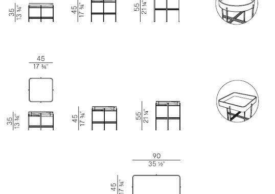 Журнальный столик Potocco TRAY COFFEE TABLE image 2