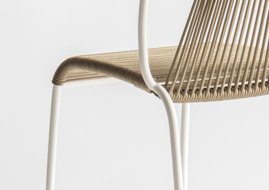 Уличный барный стул от фабрики Potocco модель TIBES 