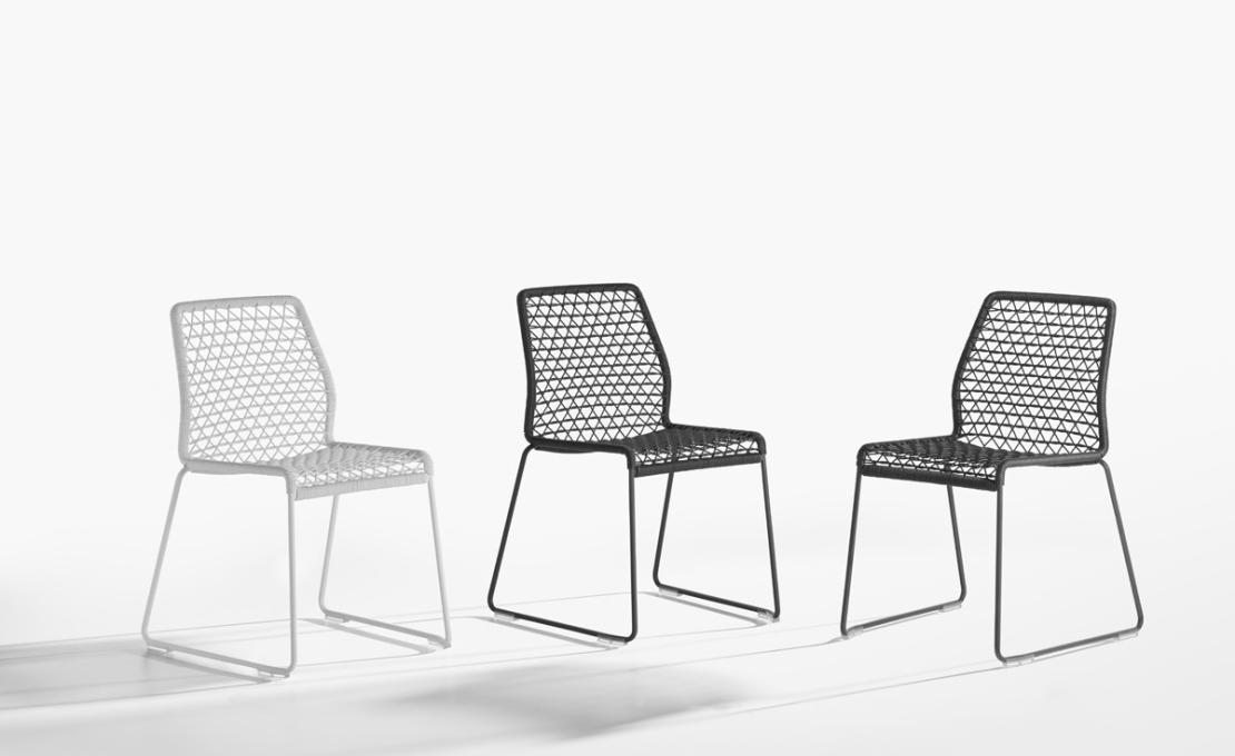 Уличный стул от фабрики Potocco модель 698 Vela 