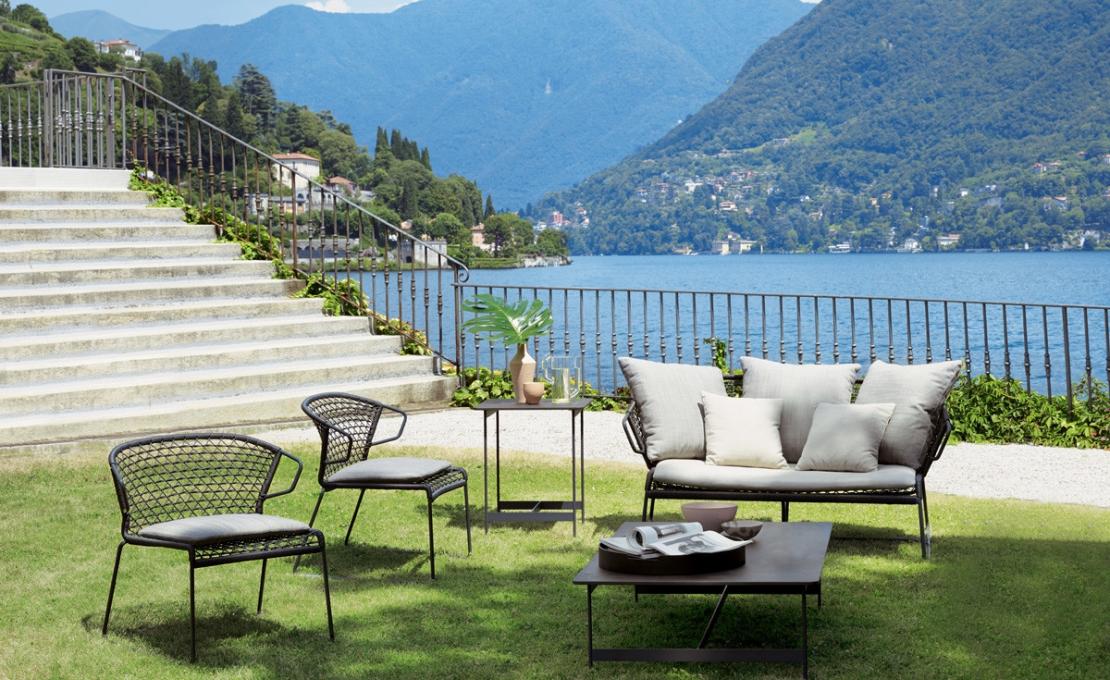 Уличный диван от фабрики Potocco модель 698/D Vela Sofa