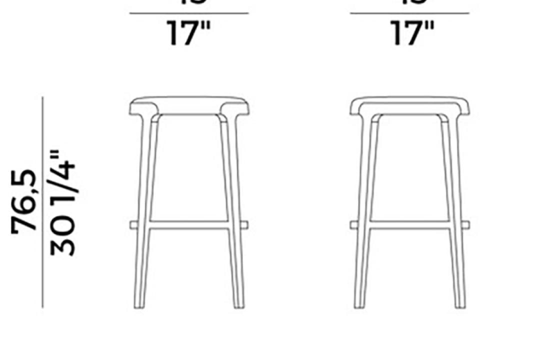 Барный стул от фабрики Potocco модель 942/AC