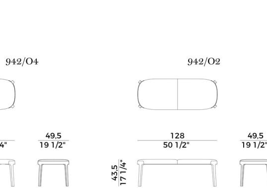 Банкетка Potocco VELIS UPHOLSTERY BENCH image 2