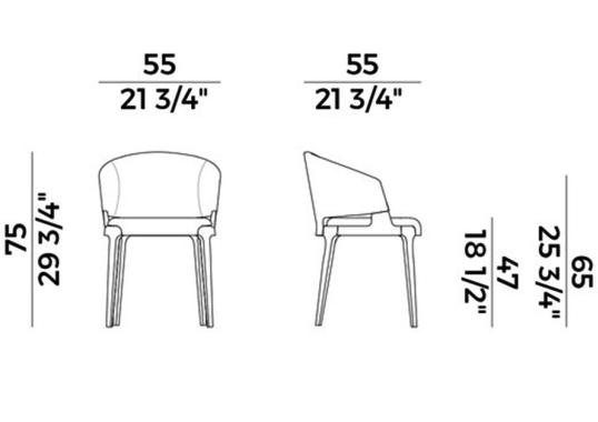 Кресло Potocco 942/PA image 2