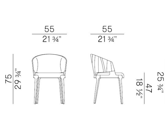 Кресло Potocco 942/PAW image 2