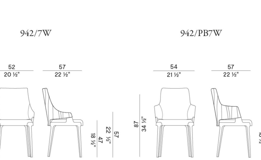 Стул от фабрики Potocco модель VELIS WOOD HIGH BACK 