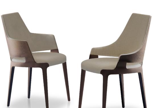 Стул Potocco VELIS WOOD HIGH BACK CHAIR image 3