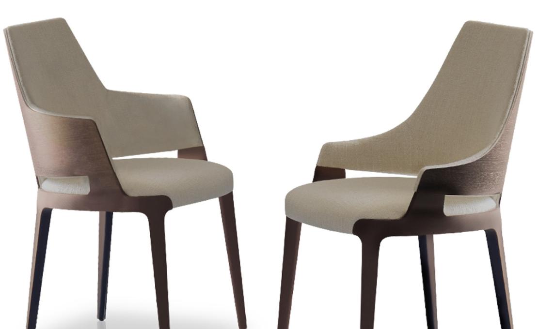 Стул от фабрики Potocco модель VELIS WOOD HIGH BACK 