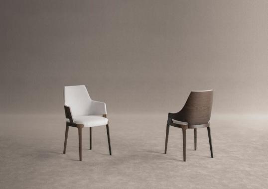 Стул Potocco VELIS WOOD HIGH BACK CHAIR image 5