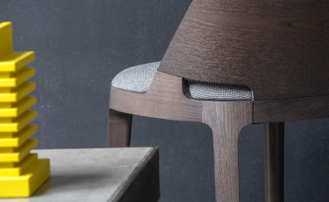 Барный стул от фабрики Potocco модель VELIS WOOD 