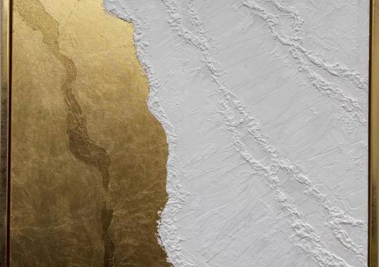 Картина - панно Золотой песок и пена морская image 1