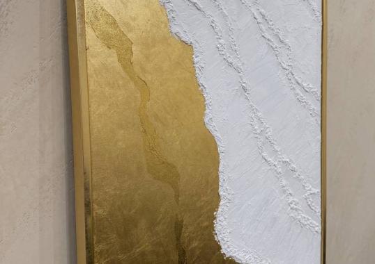 Картина - панно Золотой песок и пена морская image 3