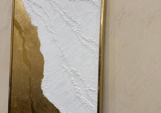 Картина - панно Золотой песок и пена морская image 5