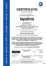 Подтвержденная подлинность – сертификат фабрики Lapalma