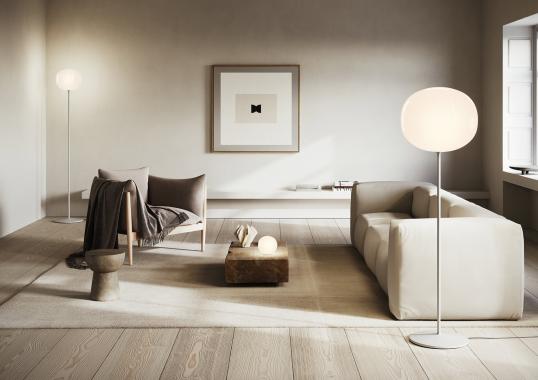 Торшер Volum short 42 White / Glossy White от Lodes  18772 1200 image 3