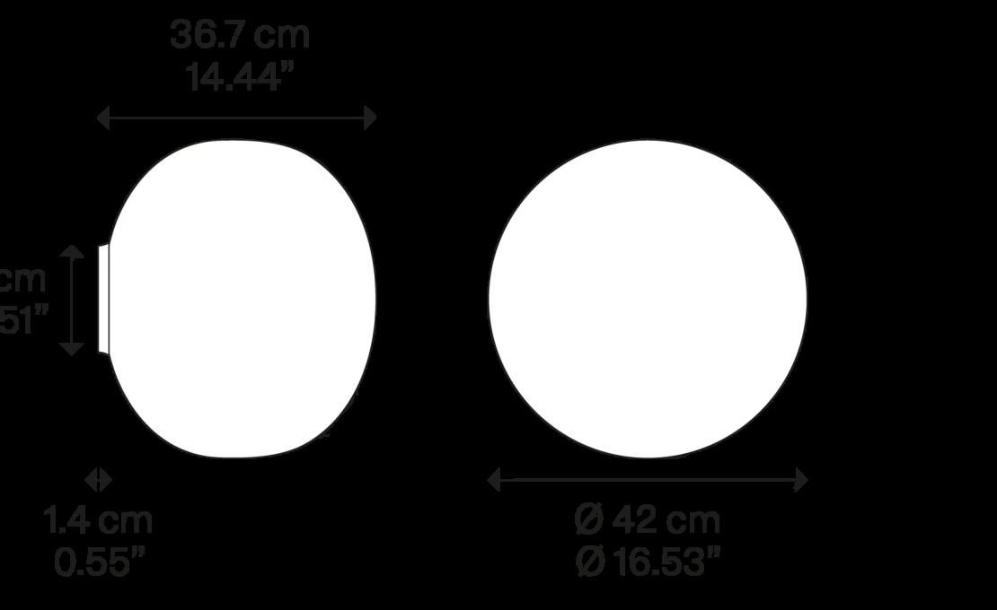 Уличный фонарь модель Volum 42 Ceiling от фабрики Lodes  18744 1200