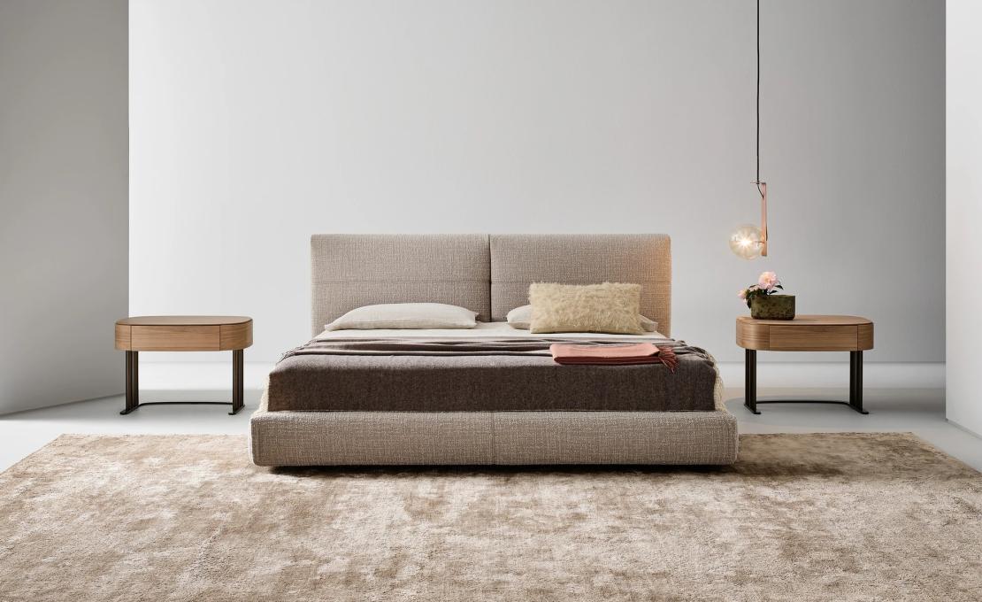 Двуспальная кровать модель Belloalto фабрики Bonaldo