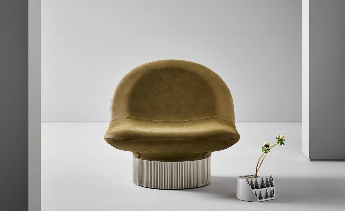 Кресло модель Amour фабрики Bonaldo - дизайнер Фабрис Беррю