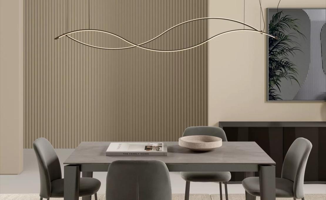 Обеденный стол модель Etro фабрики Bontempi Casa