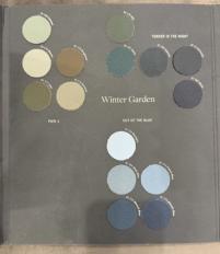 Фотографии образцов отделок и возможных цветов фабрики Poltrona Frau