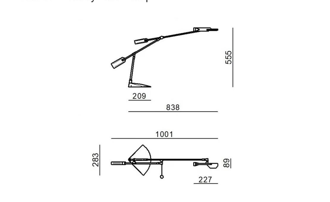 Настольная лампа Halley от фабрики Stilnovo