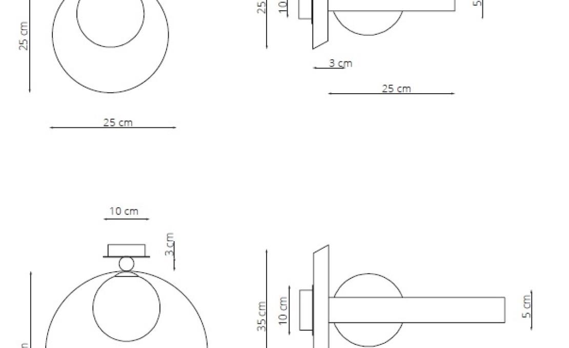 Настенный Светильник от фабрики Riflessi модель BUBBLE A WALL LAMP