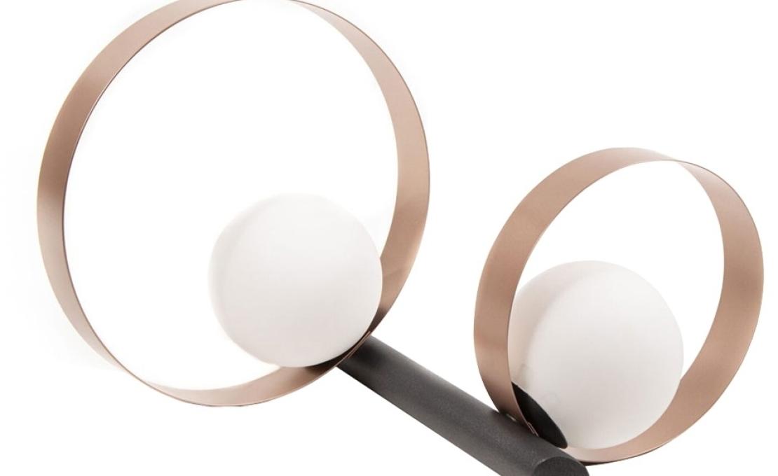 Настольная лампа от фабрики Riflessi модель BUBBLE DUO DT TABLE LAMP- L006