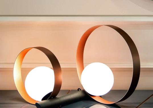 Настольная лампа от фабрики Riflessi модель BUBBLE DUO DT TABLE LAMP- L006