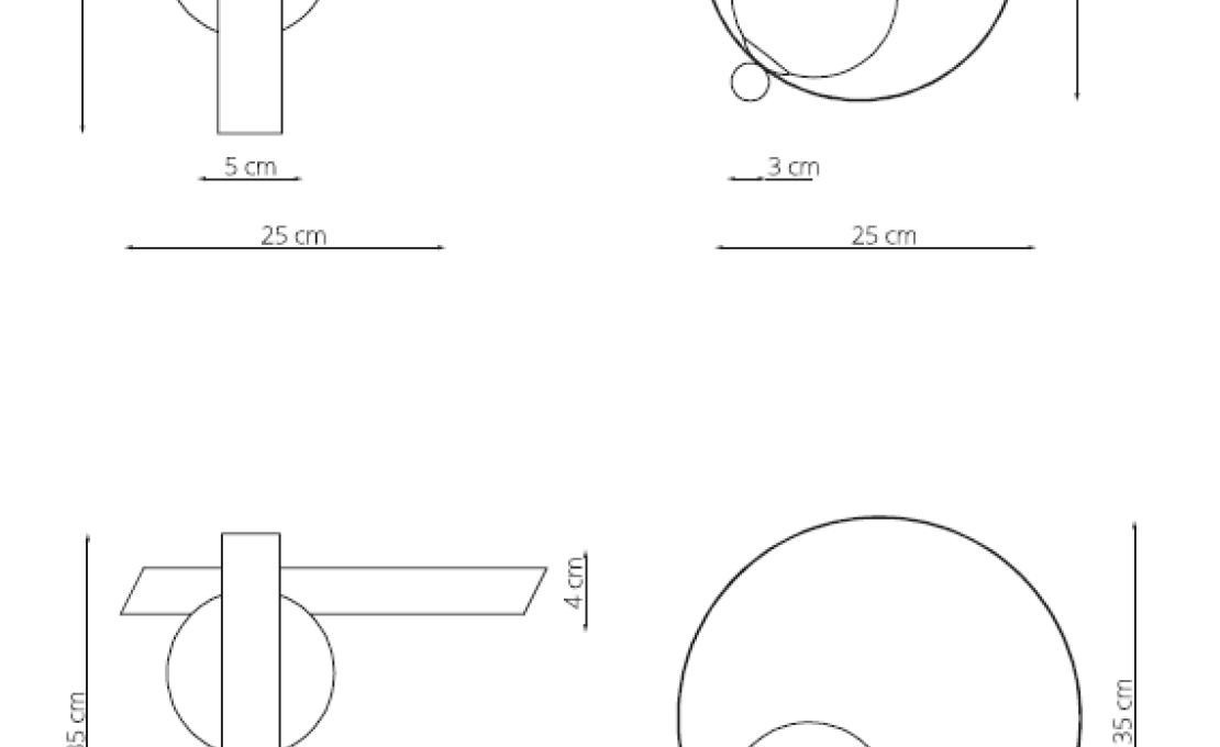 Настольная лампа от фабрики Riflessi модель BUBBLE T TABLE LAMP